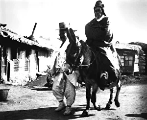 Japanese officials, Korea, 1900