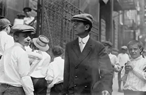 Schoolboys Prints: Japanese schoolboy - N.Y. between c1910 and c1915. Creator: Bain News Service