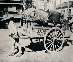 Hand Cart Prints: The Japanese are not slave to possessions