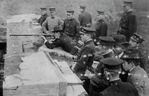 Students Prints: Japanese students learn to shoot, between c1915 and c1920. Creator: Bain News Service