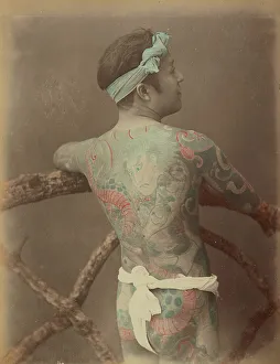 Japanese Tattoo, 1870s-1890s. Creator: Kusakabe Kimbei
