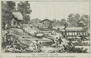 Muswell Hill Prints: The Japanese Village at Alexandra Palace, 19th century. Creator: Unknown