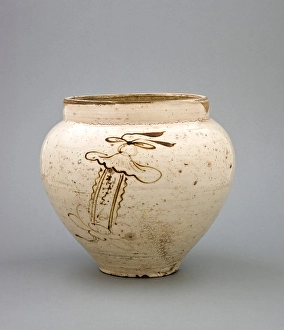 Line Drawing Prints: Jar, 1250-1350. Creator: Unknown