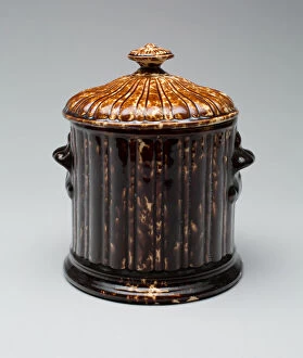 Bennington Gallery: Jar, 1849. Creator: Lyman Fenton & Co