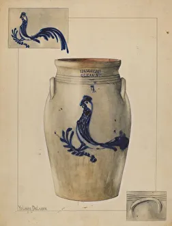 Jar, 1935 / 1942. Creator: Yolande Delasser