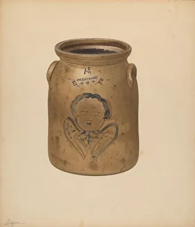 Capelli Giacinto Gallery: Jar, 1941. Creator: Giacinto Capelli