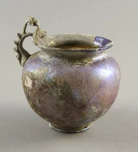 Iridescent Prints: Jar, 3rd-5th century. Creator: Unknown