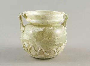 Glass Blown Technique Collection: Jar, 4th-5th century. Creator: Unknown