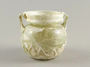 Glass Blown Technique Collection: Jar, 4th-5th century. Creator: Unknown
