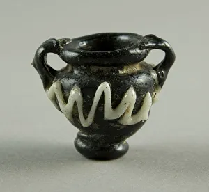 Glass Blown Technique Collection: Jar, 5th-7th century. Creator: Unknown