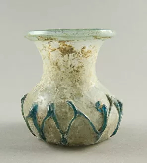 Blown Glass Gallery: Jar, 5th century. Creator: Unknown