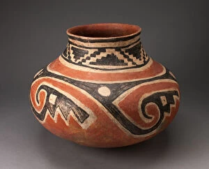 Spiral Collection: Jar, A.D. 1300 / 1400. Creator: Unknown