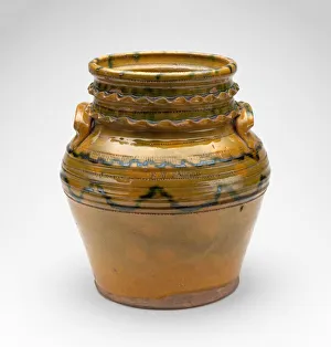 Storage Jar Prints: Jar, c. 1830. Creator: Edward William Farrar