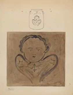 Na And Xef Prints: Jar, c. 1936. Creator: Frank Fumagalli