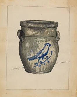 Jules Lefevere Prints: Jar, c. 1936. Creator: Jules Lefevere
