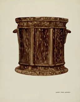 Harry Mann Waddell Prints: Jar, c. 1937. Creator: Harry Mann Waddell