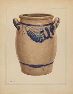 Jar, c. 1937. Creator: Jessica Price