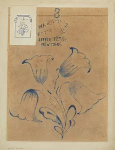 Brand Name Prints: Jar, c. 1937. Creator: John Dana