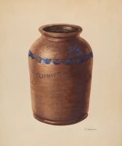 John Tarantino Prints: Jar, c. 1938. Creator: John Tarantino