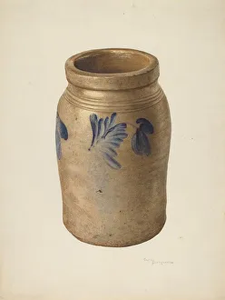 Buergerniss Carl Prints: Jar, c. 1939. Creator: Carl Buergerniss