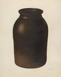 Nicholas Amantea Collection: Jar, c. 1939. Creator: Nicholas Amantea