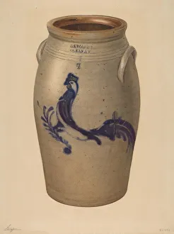 Capelli Giacinto Prints: Jar, c. 1940. Creator: Giacinto Capelli