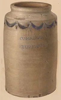 Images Dated 3rd December 2021: Jar, c. 1940. Creator: Isadore Goldberg