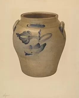 Capelli Giacinto Gallery: Jar, c. 1941. Creator: Giacinto Capelli