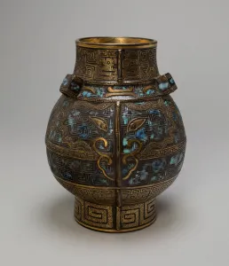 Qianlong Period Prints: Jar in the Form of Ancient Bronze Vessel, Qing dynasty, Qianlong reign (1736-1795)