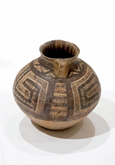 Rectangular Prints: Jar with hatched and rectangular meander design, about 2200-2000 B.C.E.. Creator: Unknown