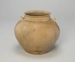 Celadon Gallery: Jar with Loop-Handles, Tang (618-907) or Song dynasty (960-1279), c. 9th / 10th century