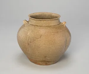 Celadon Prints: Jar with Loop-Handles, Tang (618-907) or Song dynasty (960-1279), c. 9th / 10th century