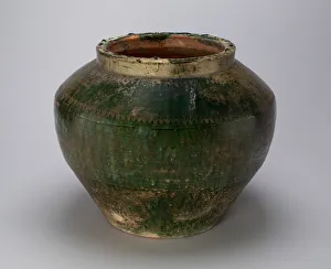 Jar with Sawtooth and Encircling Bands, Eastern Han dynasty (A. D. 25-220)