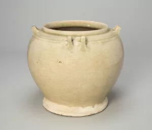 Jar with Square Handles, Six Dynasties period, Southern dynasties, c. 450 / 500 A.D
