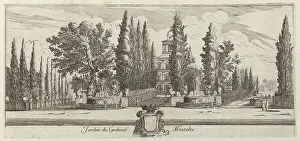 Silvestre Israel Prints: Jardin du Cardinal Montalte, 1640-1660. Creator: Israel Silvestre