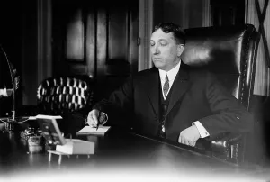 Secretary Prints: Jas. M. Baker, 1913. Creator: Bain News Service