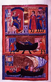Ship Building Prints: Jason, the Argo and Argonauts, c1285. Creator: Unknown