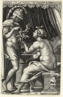 Jason and Medea, n.d. Creator: Master I.B