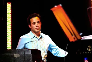 Jason Rebello, Brecon Jazz Festival, Powys, Wales, 2007. Artist: Brian O Connor