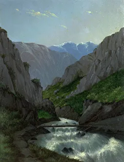 Jasper Prints: Jasper quarry on the Korgon River, 1880-1897. Creator: Pavel Mikhailovich Kosharov