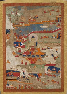 Buddhist Tantras Collection: Jataka, End of 17th-Early 18th cen