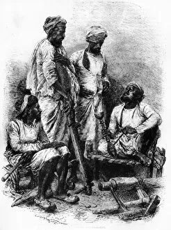 Hookah Collection: Jaut Zemindars and Peasants, c1891. Creator: James Grant