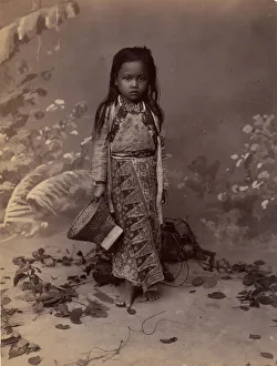 Java Indonesia Prints: Javanese Child, 1860s-70s. Creator: Unknown