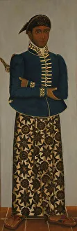 Java Prints: Javanese Court Officials, c.1820-c.1870. Creator: Unknown