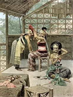 Dancer Gallery: The Javanese dancers, Universal Exposition, Paris, 1889