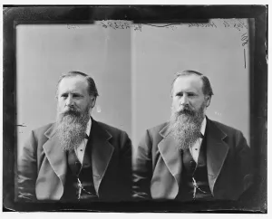 District Attorney Prints: Jay Abel Hubbell of Michigan, 1865-1880. Creator: Unknown