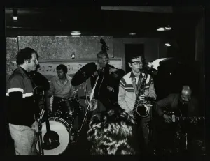 Roy Williams Prints: Jazz at The Bell, Codicote, Hertfordshire, January 1984. Artist: Denis Williams