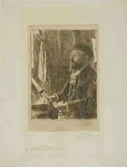 J.B. Faure, 1891. Creator: Anders Leonard Zorn