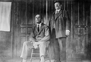 Prison Officer Prints: J.C. Garrison and Keeper, Simon. between c1910 and c1915. Creator: Bain News Service