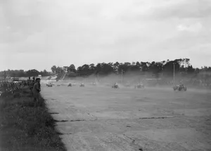Junior Car Club Prints: JCC 200 Mile Race, Brooklands, 1920s. Artist: Bill Brunell